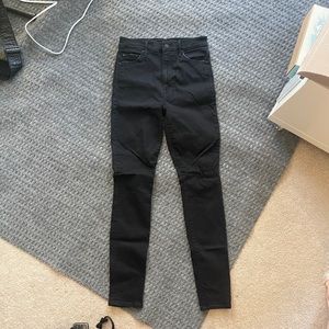 Mother denim high waist stretch skinny jean 27